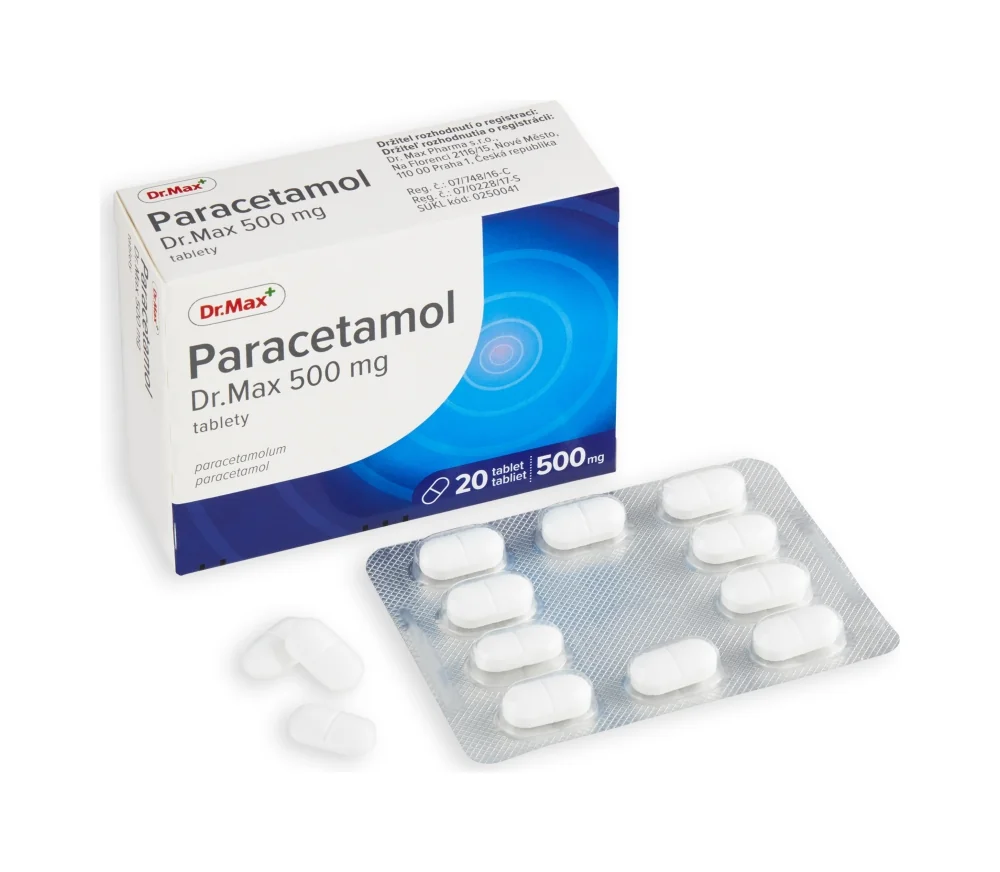 Dr. Max Paracetamol 500 mg 1×20 tbl, liek