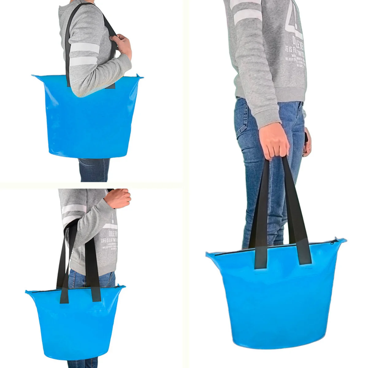 MG Waterproof Bag vodotesná taška 11l, modrá 