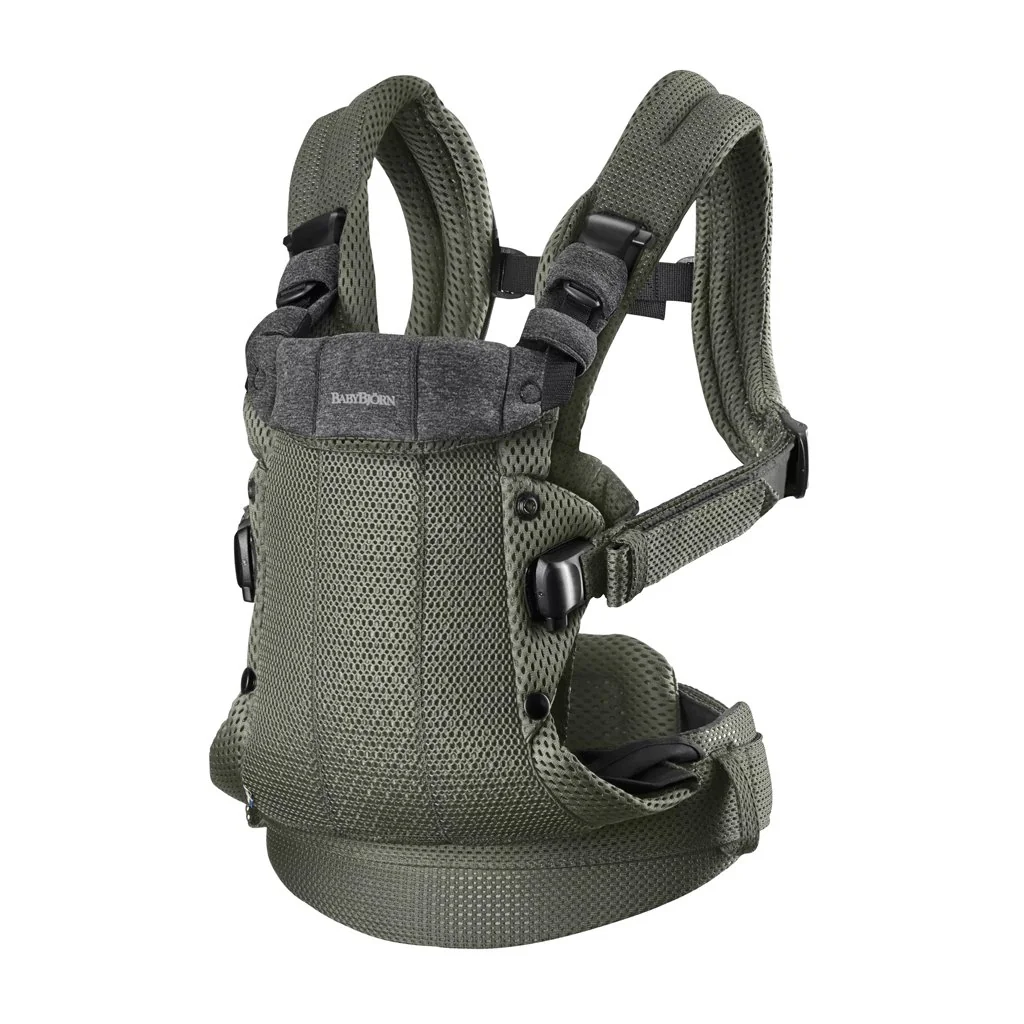 Nosič Harmony Dark Green 3D mesh, do 15 kg 