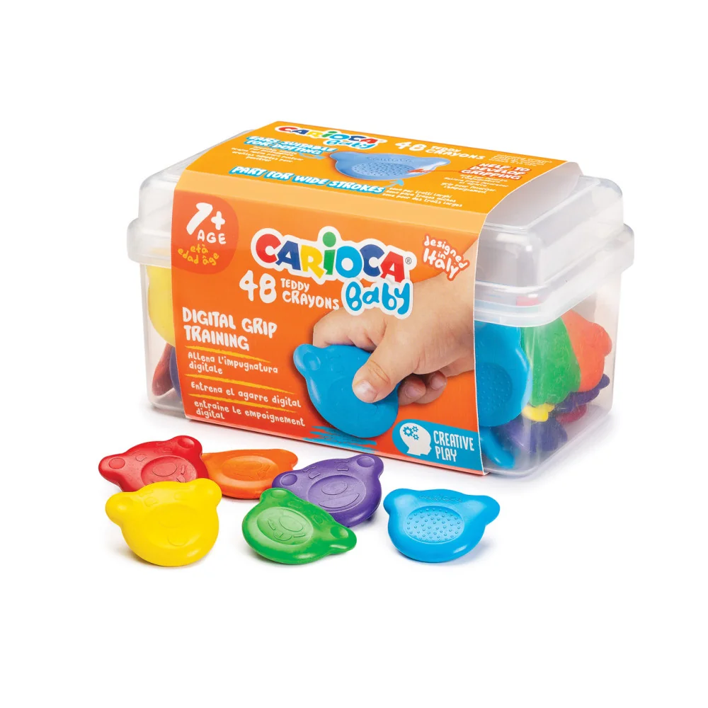 Voskovky Teddy BABY 48 ks + BOX-CARIOCA 