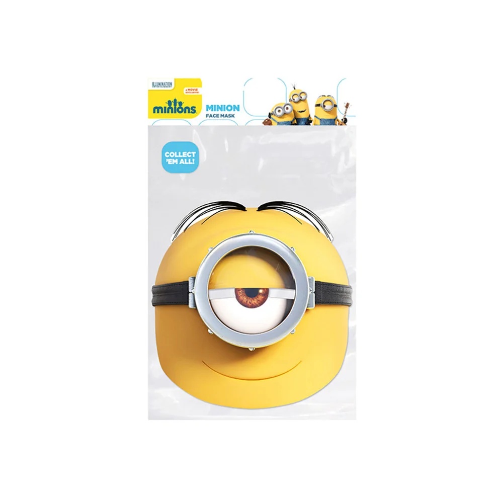 Minion Bob Card Mask oko - Maska na tvár 2ks-MOVEO 