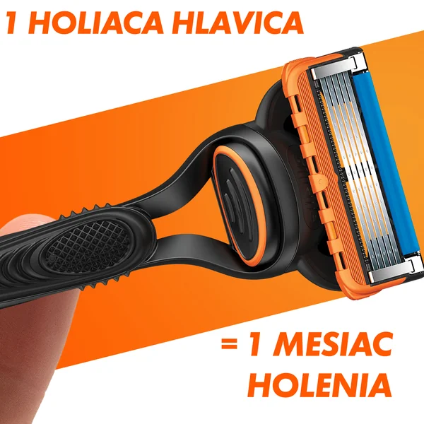 Gillette Darčeková Súprava: Fusion Holiaci Strojček + Fusion Gél 200 ml 1×1 ks, darčeková sada