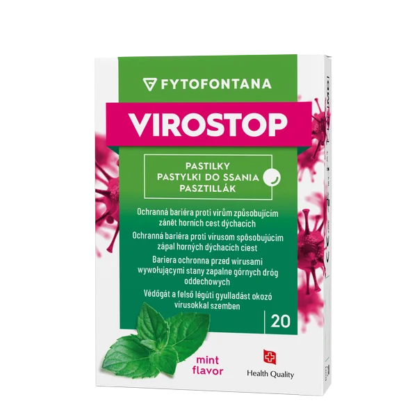 VIROSTOP Pastilky - mäta 20 ks