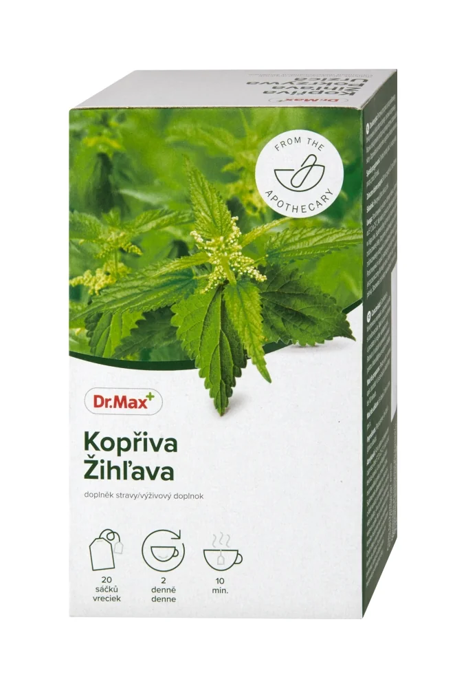 Dr. Max Žihľava 1×30 g, bylinný čaj, v nálevových vrecúškach, 20×1,5 g