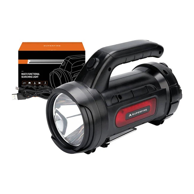 Superfire M9-X LED baterka, čierna 