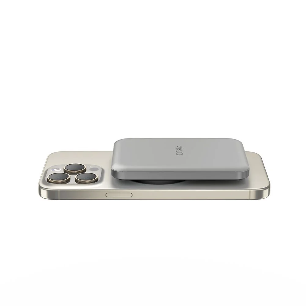 Tech-Protect PB10 MagSafe Powerbank 5000mAh 15W, titanium 