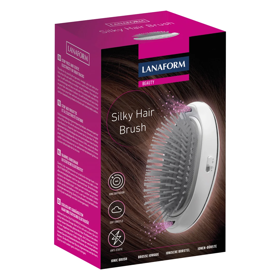 Silky Hair Brush kefa na vlasy 