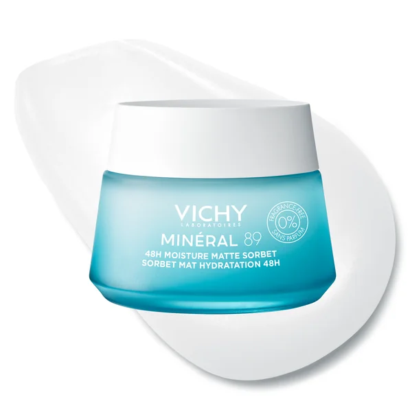 VICHY Minéral 89 48H Hydratačný sorbet 1×50 ml, hydratačný sorbet