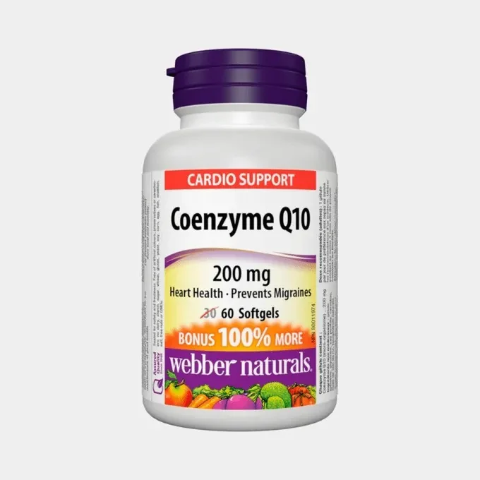 WEBBER NATURALS Koenzým Q10 200 mg