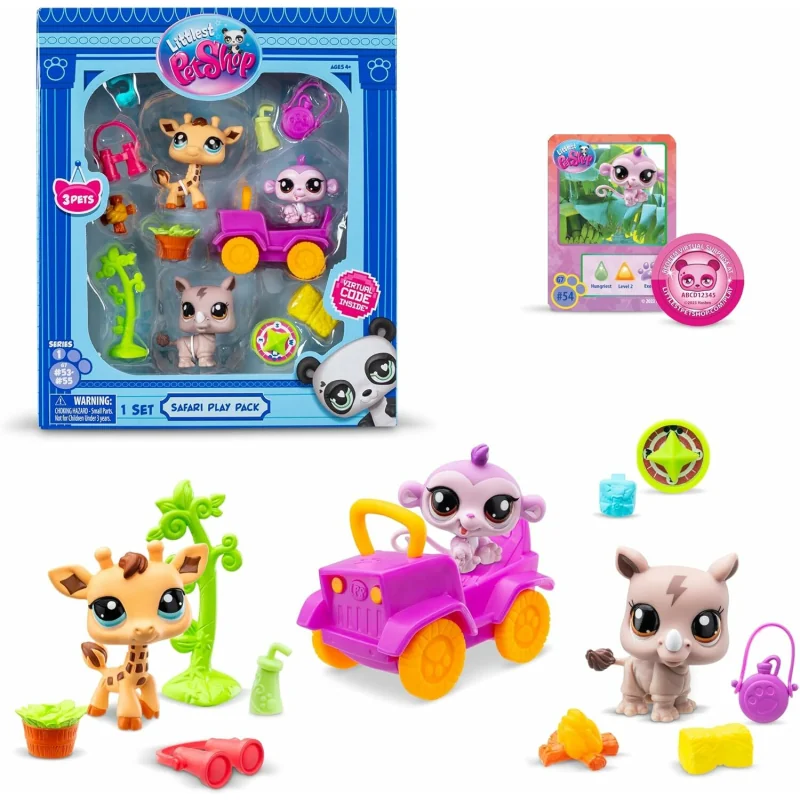 Littlest Pet Shop Safari Play Pack - Hrací set Safari LPS00524