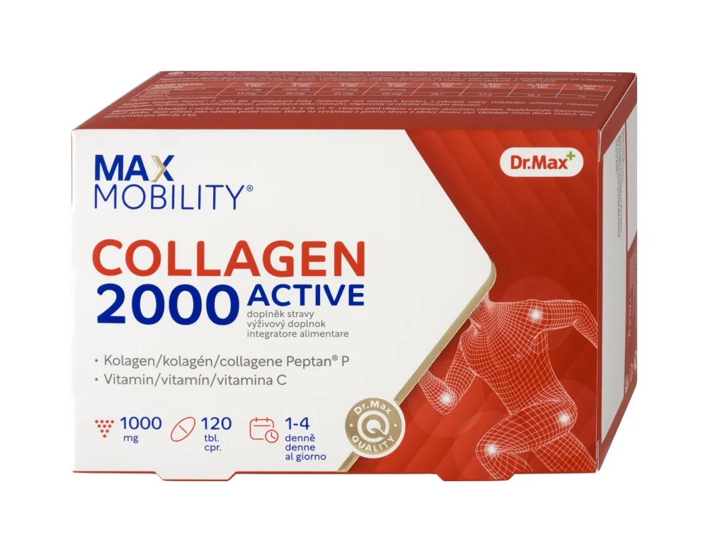 Dr. Max Collagen Active 2000 1×120 tbl, kolagén