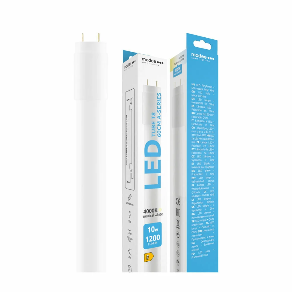 Modee LED Tube žiarivka T8 10W 1200 lm neutrálna biela (ML-T8G4000K600-10WA) 