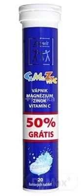 ZDROVIT VÁPNIK HORČÍK ZINOK + VITAMÍN C