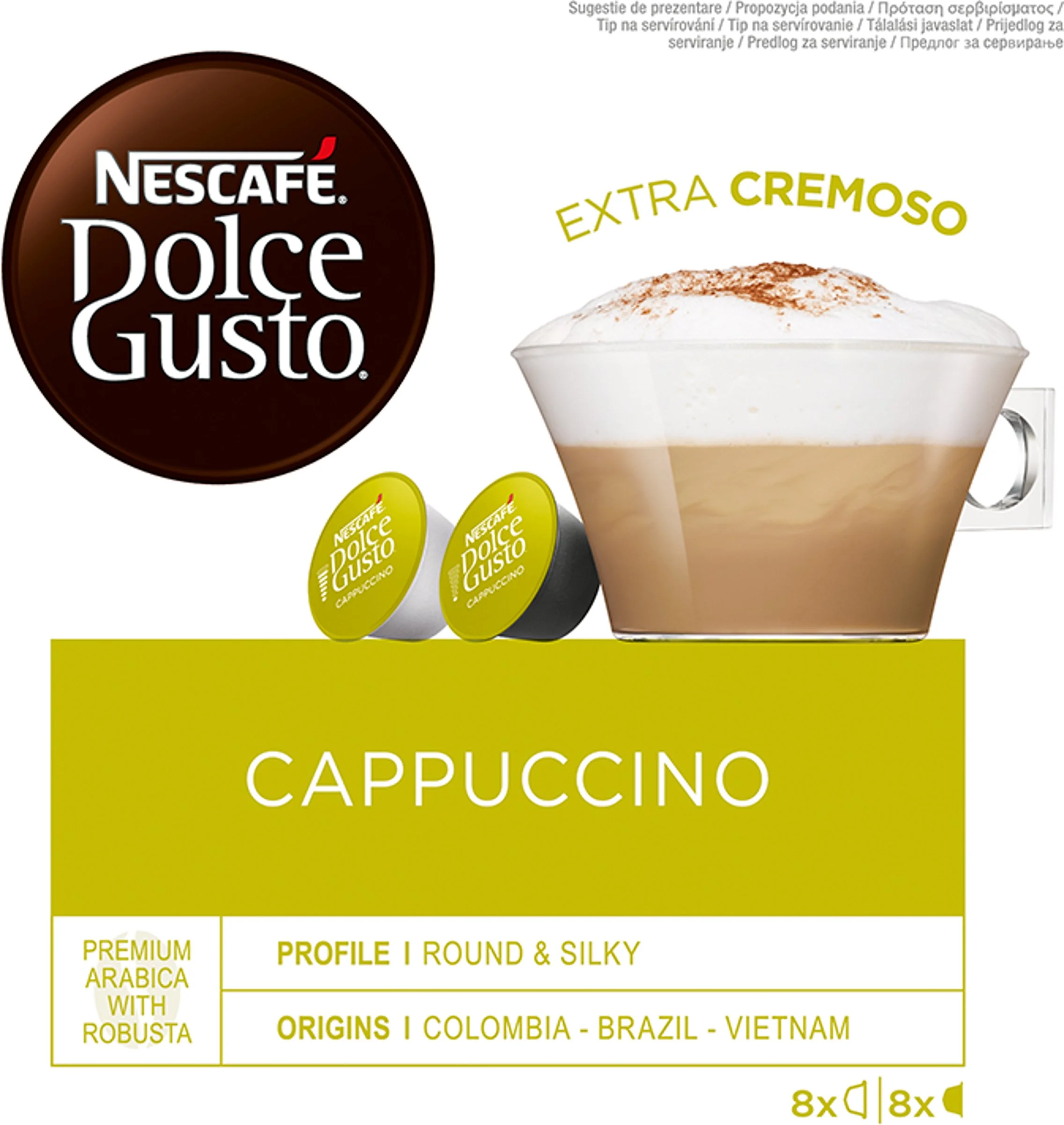 Nestle Dolce G. Cappucino 16cap Nescafé