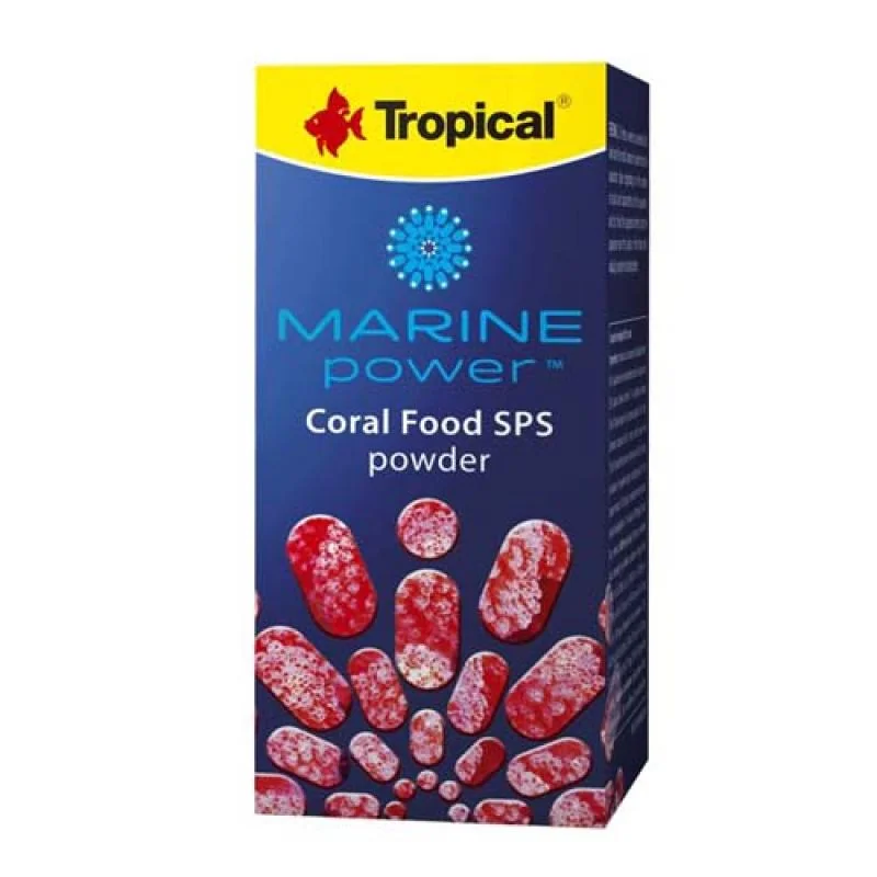 TROPICAL Marine Power Coral Food SPS 100ml/70g krmivo vo forme prášku pre koraly 