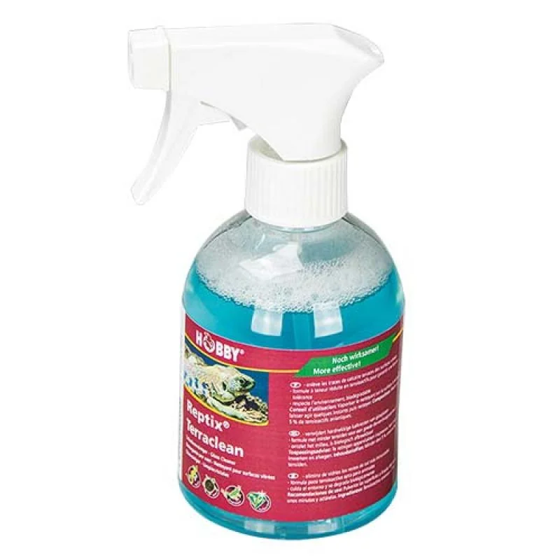 HOBBY Reptix Terraclean 300ml odstraňuje stopy vápnika 