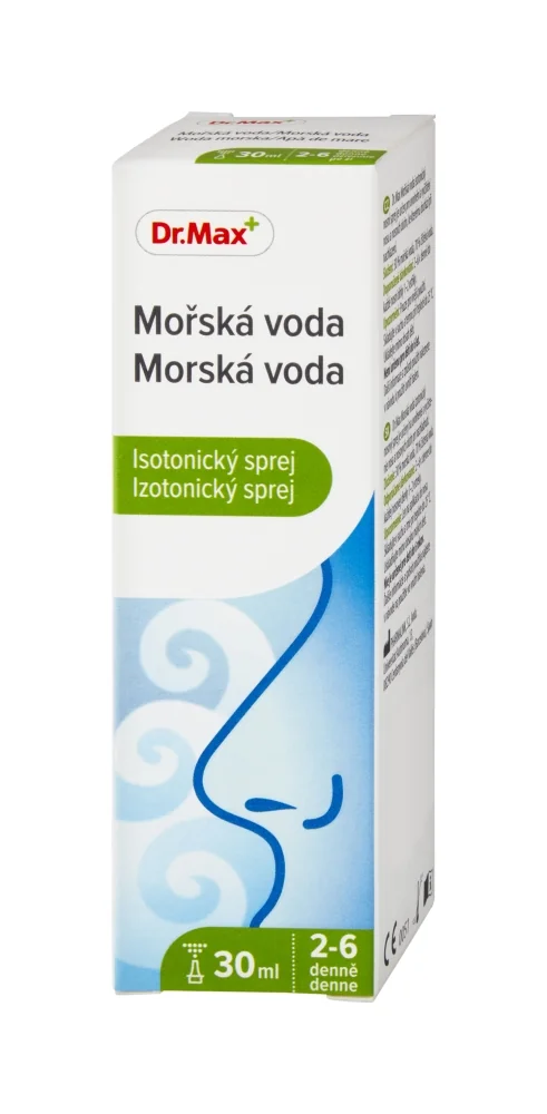 Dr. Max Morská voda izotonická 30 ml, izotonický nosový sprej