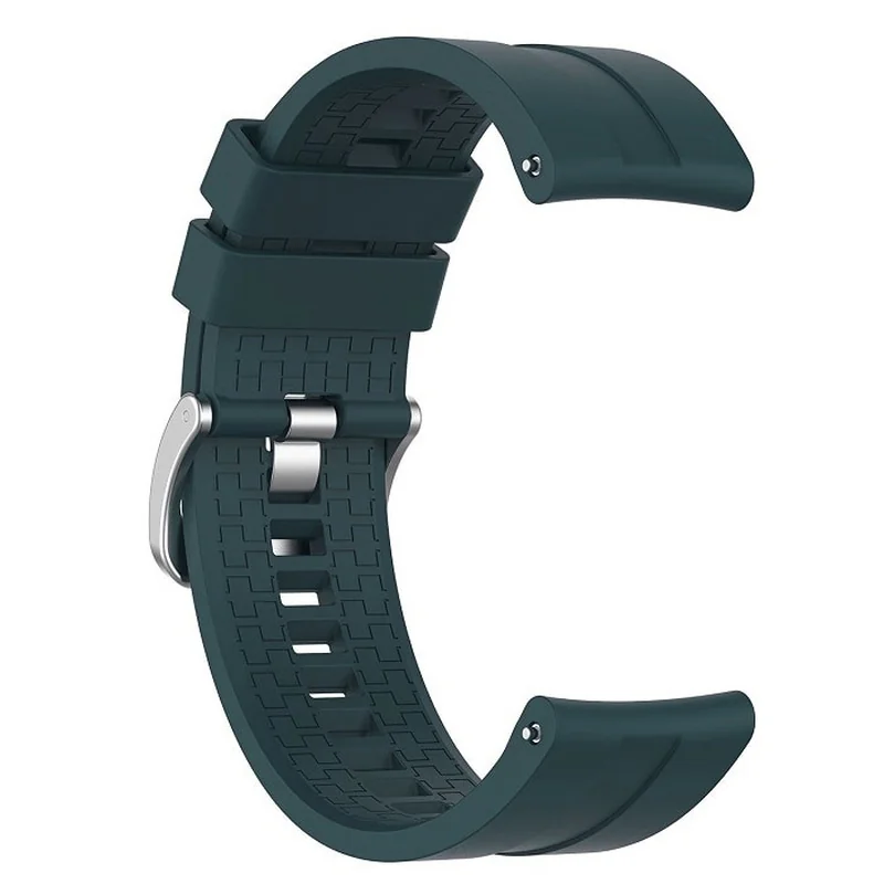 BStrap Silicone Cube remienok na Xiaomi Watch S1 Active, dark green