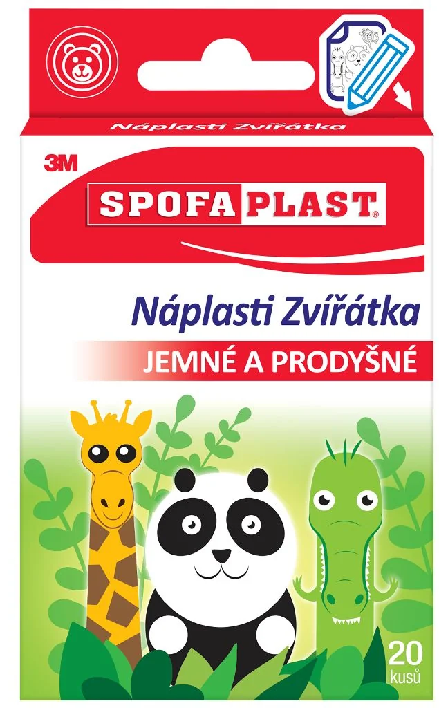 3M Spofaplast 114 Náplasti zvieratká