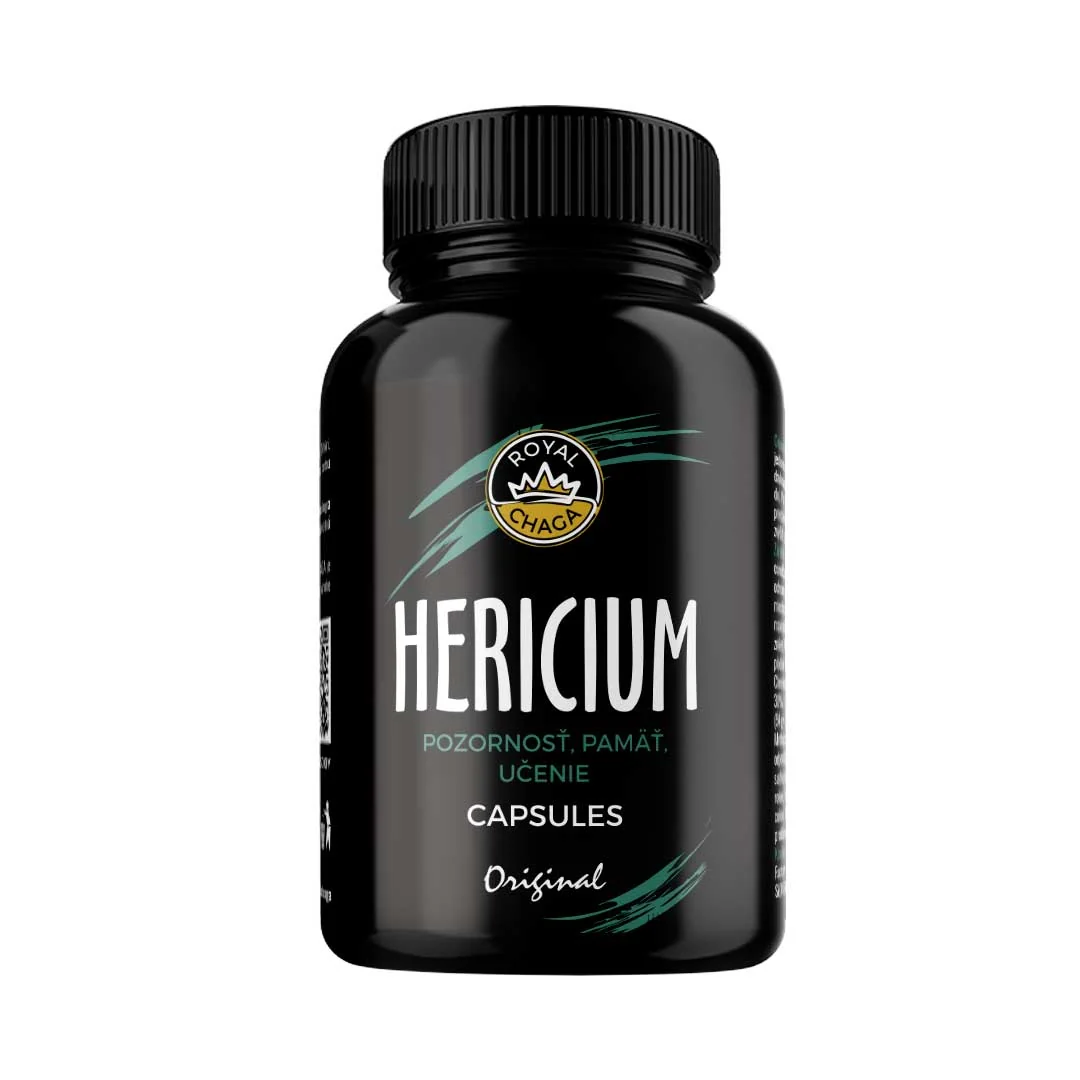 Royal Chaga  Hericium kapsule extrakt