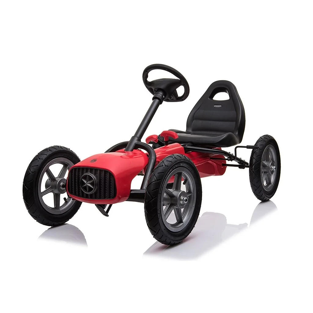 Detská šliapacia motokára Go-kart Baby Mix Buggy červená , 