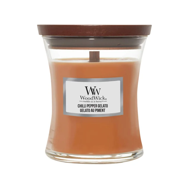 Wood Wick vonná sviečka Stredná 275 g Chilli Pepper Gelato