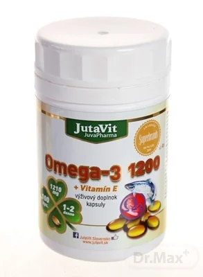 JutaVit Omega-3 1200 + vitamín E