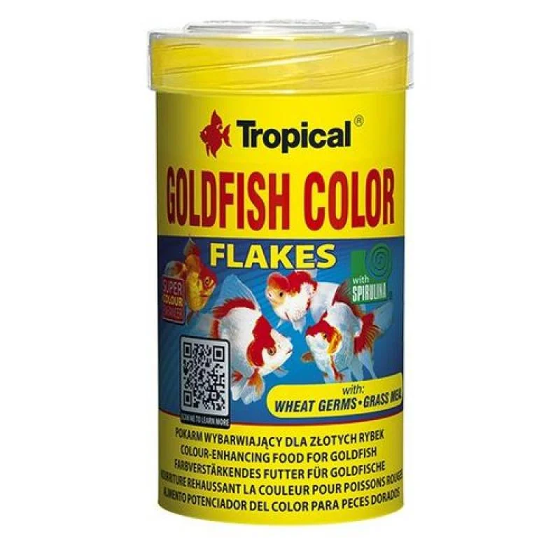 TROPICAL Goldfish Color 100ml/20g krmivo pre závojnatky s vyfarbujúcim účinkom 