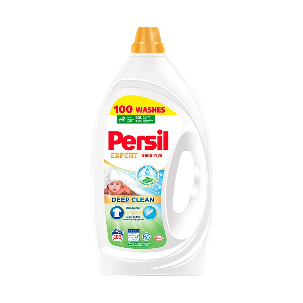 Persil prací gél Expert Sensitive 100 praní, 4,5 l