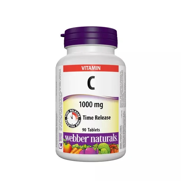 WEBBER NATURALS Vitamin C 1000 mg TR (predĺžený účinok)