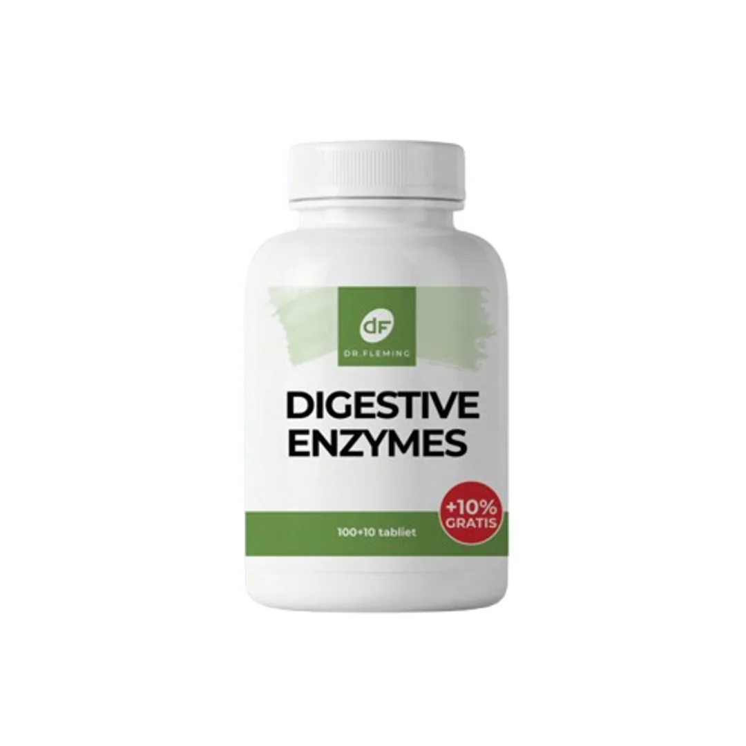 DR. FLEMING Digestive Enzymes tráviace enzýmy +10% gratis 110ks