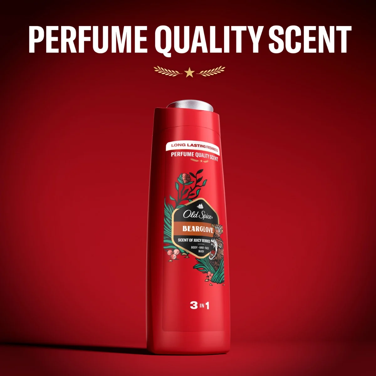 Old Spice Bearglove sprchový gél a šampón pre mužov 250ml 1×250 ml, sprchový gél 2v1