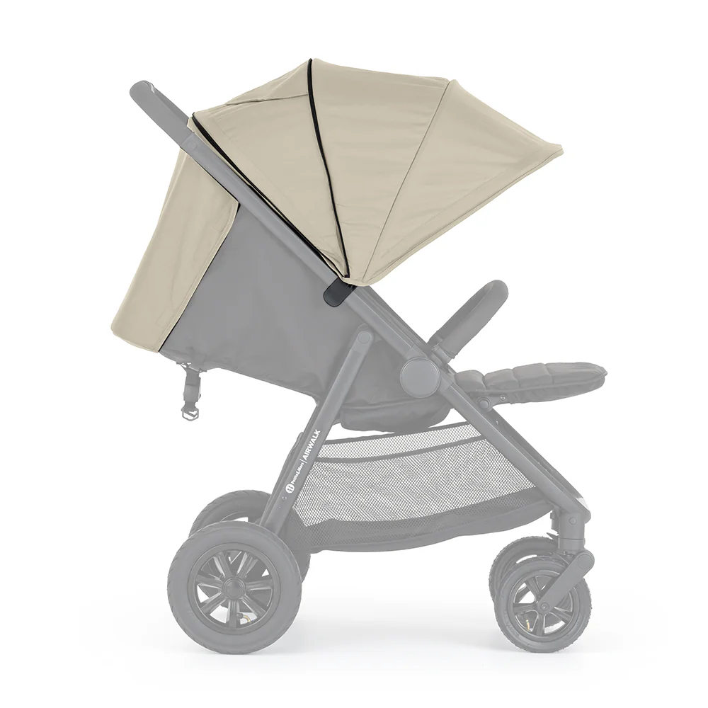 PETITE&MARS Strieška ku kočíku Airwalk Sahara Beige 1×1 ks, strieška ku kočíku