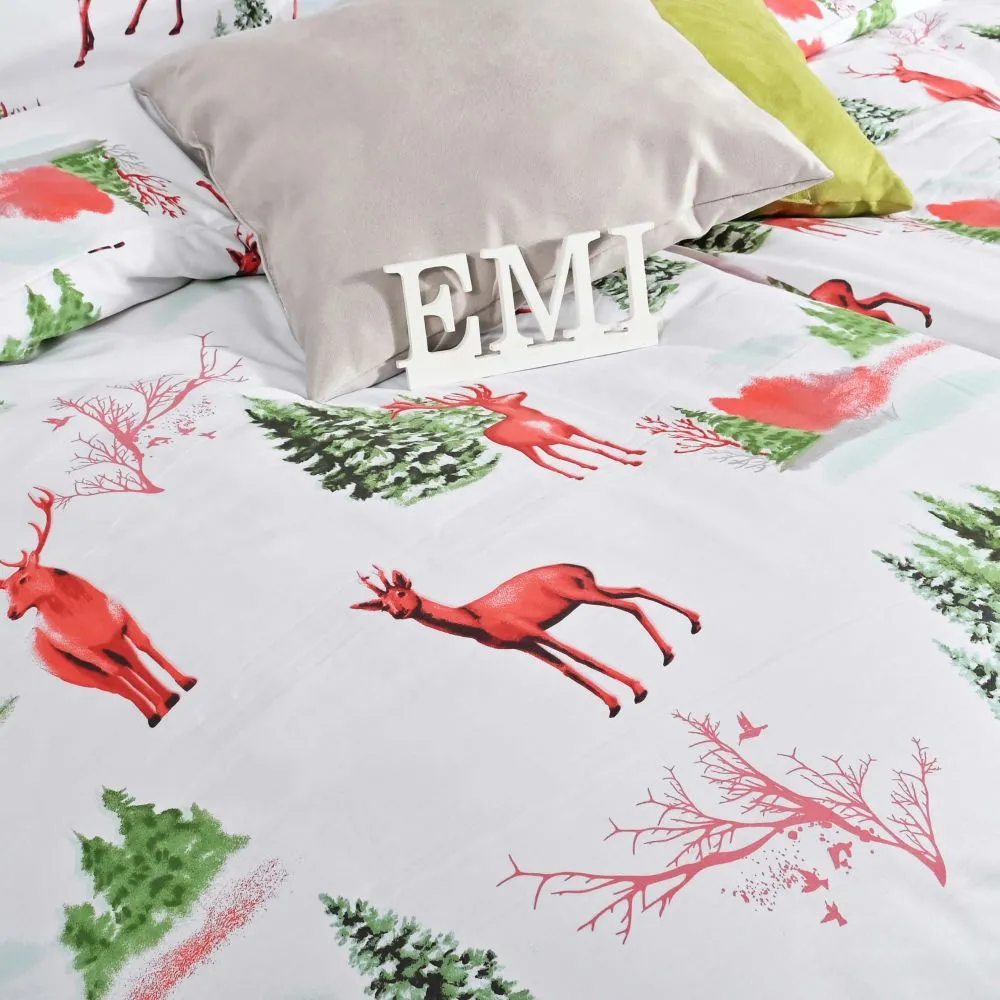 EMI Vianočné bavlnené obliečky Loplant 1×1 set, posteľné obliečky