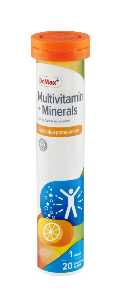 Dr. Max Multivitamin + Minerals 1×20 tbl, šumivé tablety