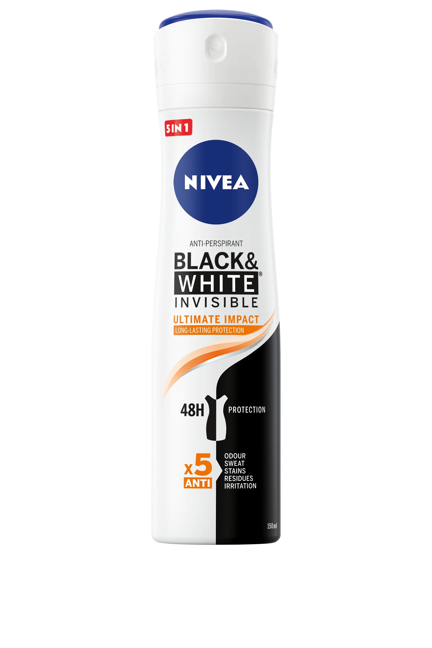 NIVEA Sprej AP B&W Invisible Ultimate Impact