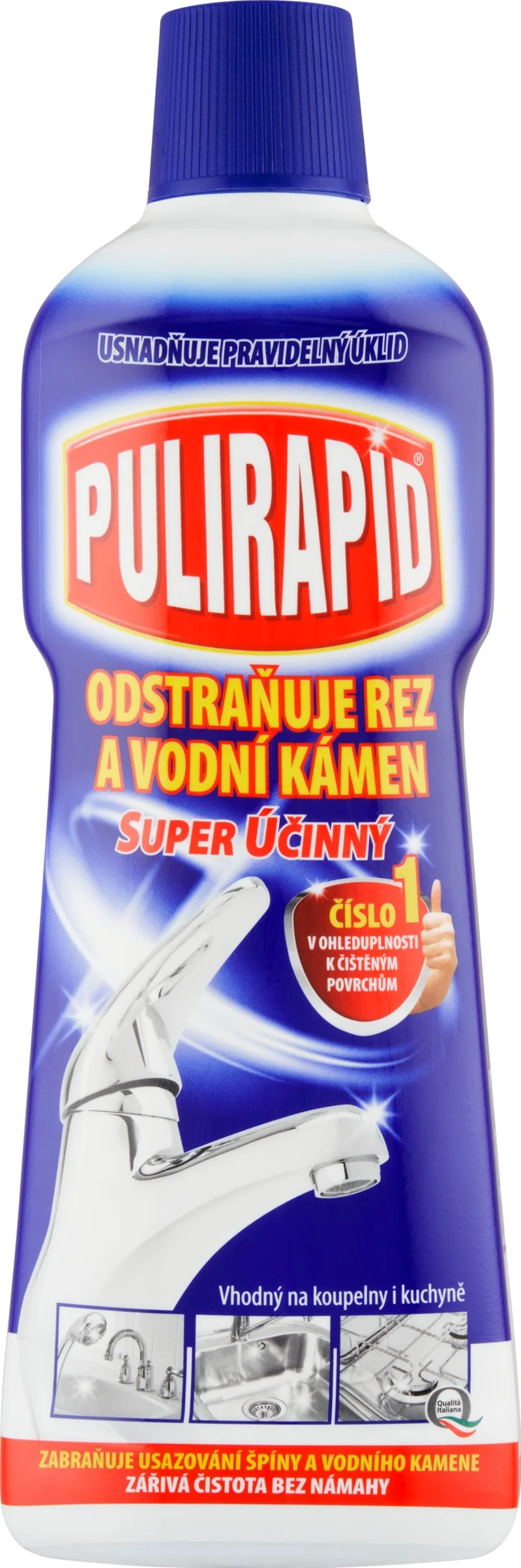 Pulirapid 1×750 ml, čistiaci prostriedok