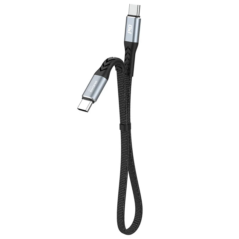 Dudao L10C kábel USB-C / USB-C PD 100W, čierny 