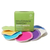 Two cosmetics ZeroWaste znovupoužiteľné odličovacie tampóny