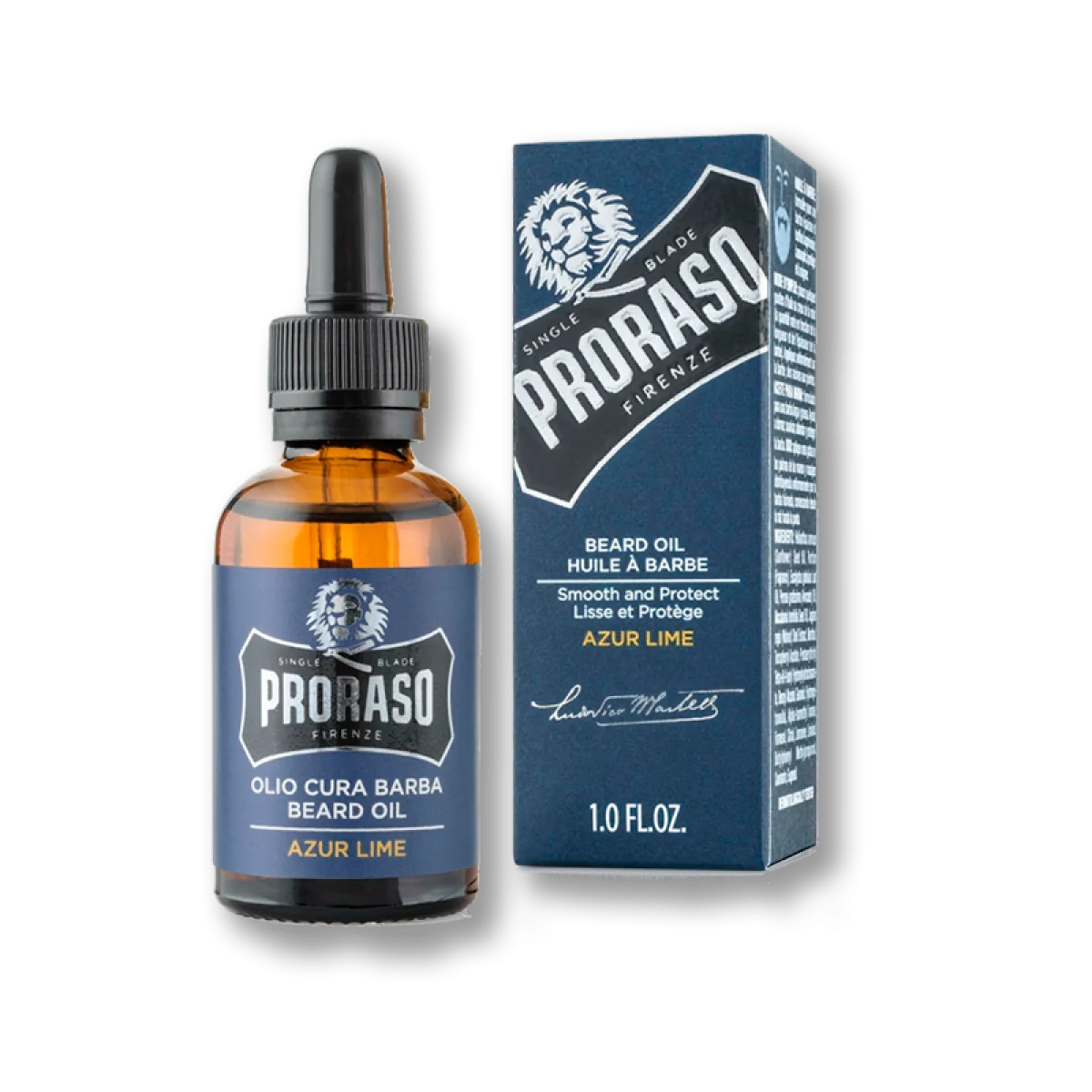 Olej na bradu Proraso Azur lime Beard oil 30ml