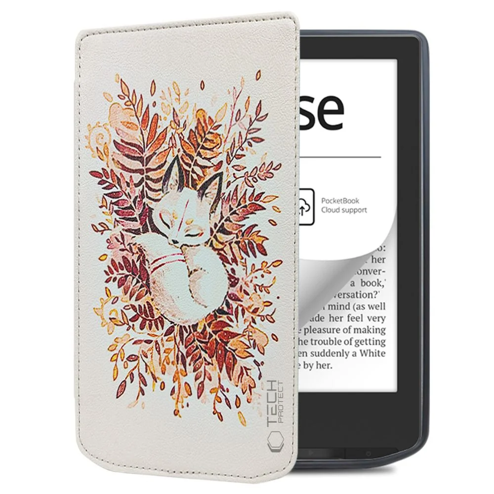 Tech-Protect Smartcase puzdro na PocketBook Verse / Verse Pro, beige fox