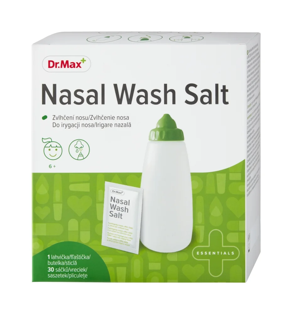 DR.MAX NASAL WASH SALT VRECKO + FLASA