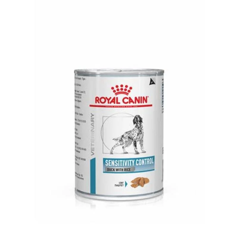 ROYAL CANIN VHN DOG SENSIVITY DUCK 410g konzerva s kačacím mäsom pre psov s potravinovou alergiou