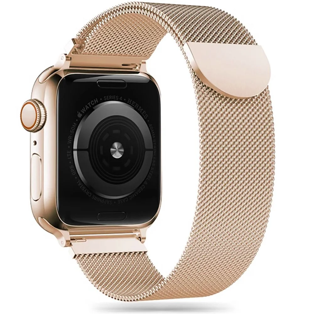 Tech-Protect Milanese remienok na Apple Watch 38/40/41mm gold