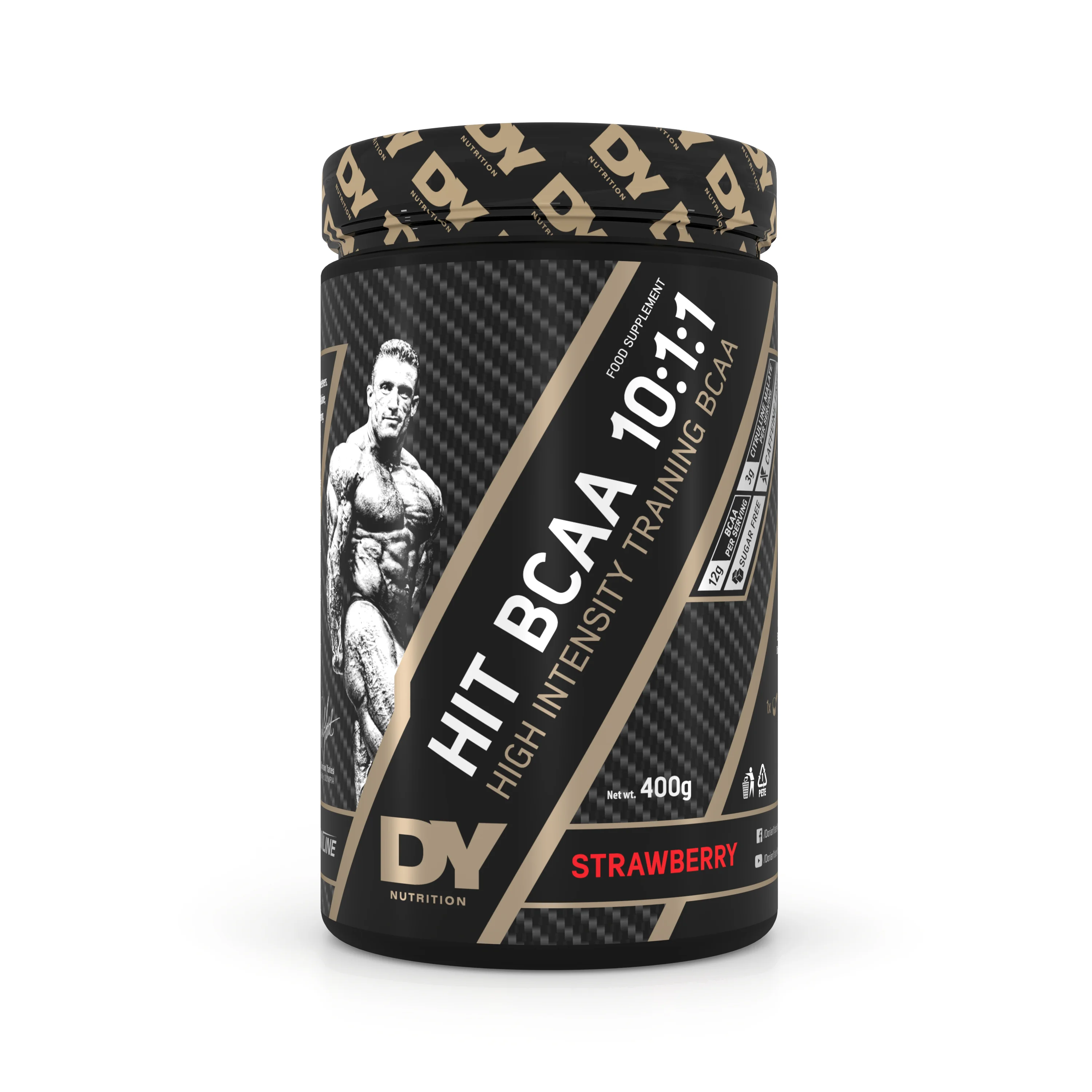 DY Nutrition HIT BCAA 10:1:1 jahoda