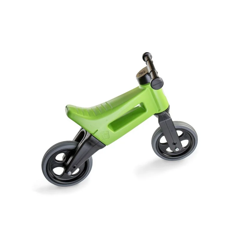 Teddies Odrážadlo FUNNY WHEELS Rider Šport zelené 2v1, výška sedla 28 / 30cm nosnosť 25kg 18m + v sáčku 