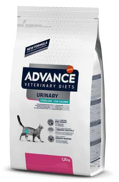 Advance-VD Cat Avet Cat Sterilized Urinary Low Calorie 1,25kg