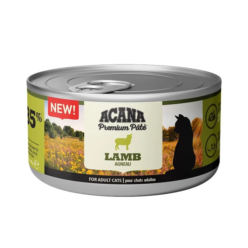 Konzerva pre mačku ACANA pate lamb 85g