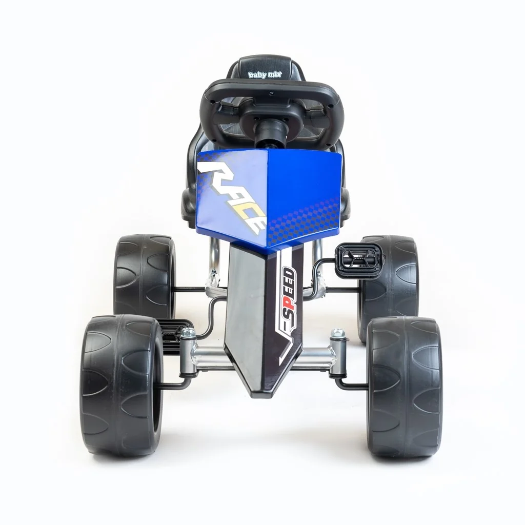 Detská šliapacia motokára Go-kart Baby Mix Speedy modrá , 20C55304 