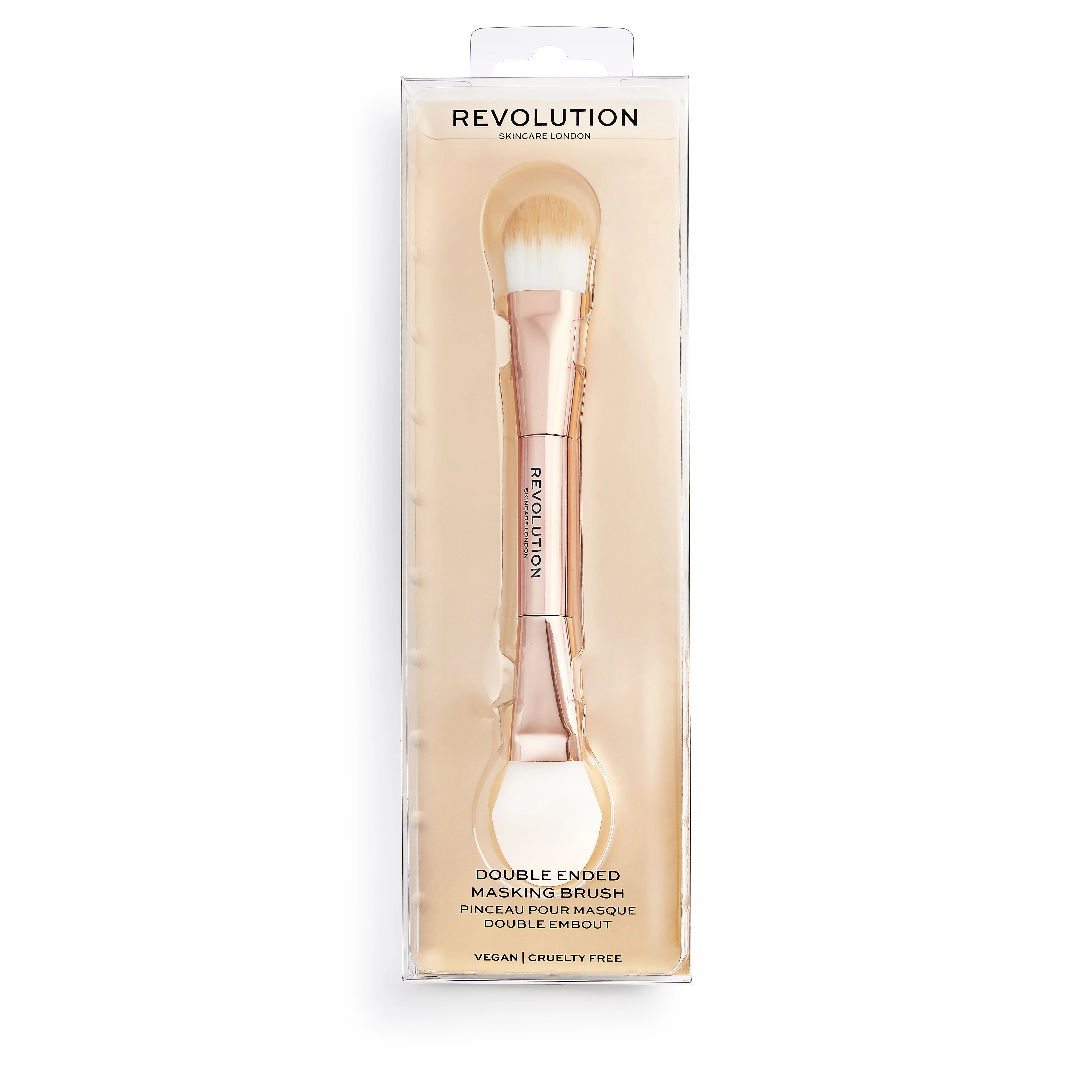 Revolution Skincare Double Ended Masking štetec na tvár